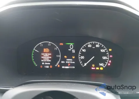 2025 Honda Cr-V Hybrid Sport-L из США, поврежденный, VIN 7FARS5H85SE030547